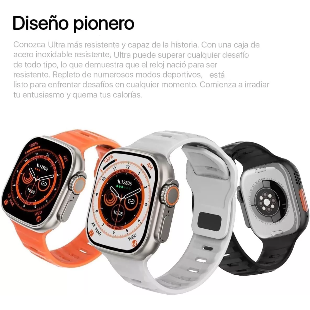 Combo Reloj T800+ Auriculares Jbl Pro 2