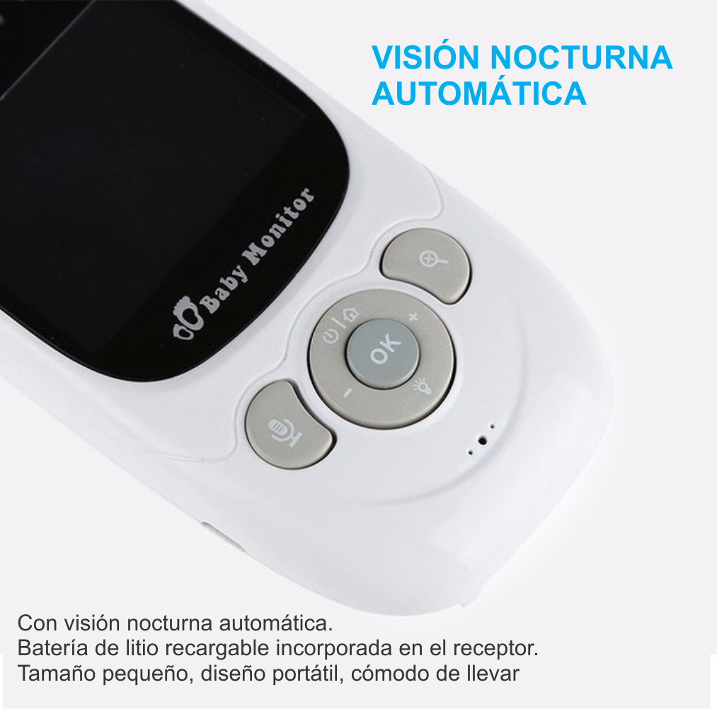 Vigilabebés inalámbrico Babycam BB1