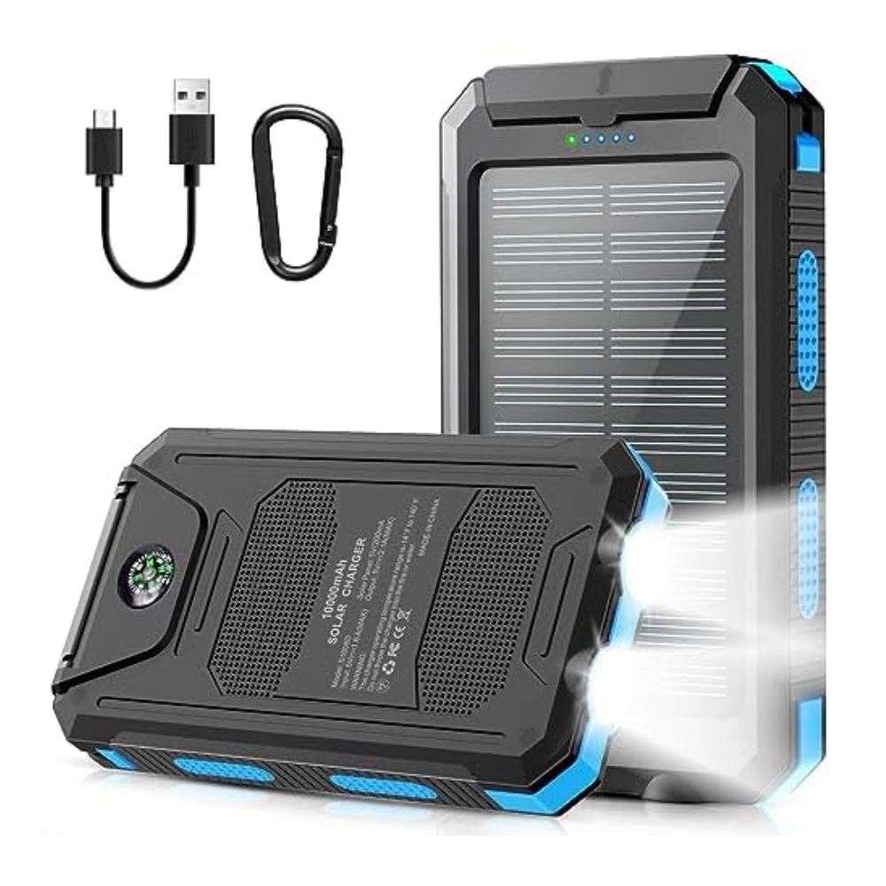 Power Bank Solar 16800mah Cargador 2usb