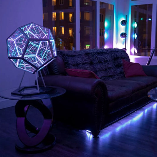 LAMPARA LED ARTE ESPACIAL GEOMETRIA LUCE