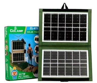 PANEL SOLAR RECARGABLE CL670 MUNDO