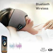 Máscara para dormir con audiófono Bluetooth