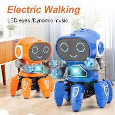 ROBOT INTELIGENTE CON LUCES LED Y MUSICA