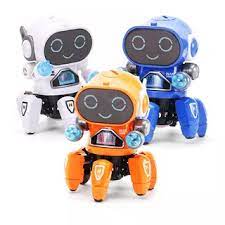 ROBOT INTELIGENTE CON LUCES LED Y MUSICA